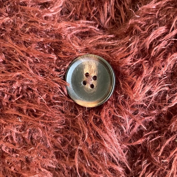 Wild Fable Rust Fuzzy Cardigan - Picture 3 of 5